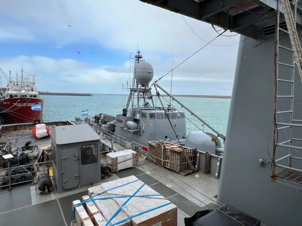 El Aviso Teniente Olivieri recibió a la comunidad en Puerto Deseado