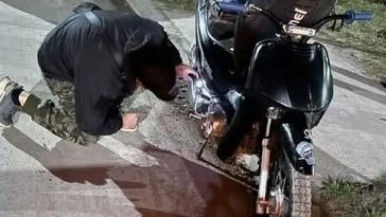 Joven detenido por conducir moto con patente falsa y pedido de secuestro vigente