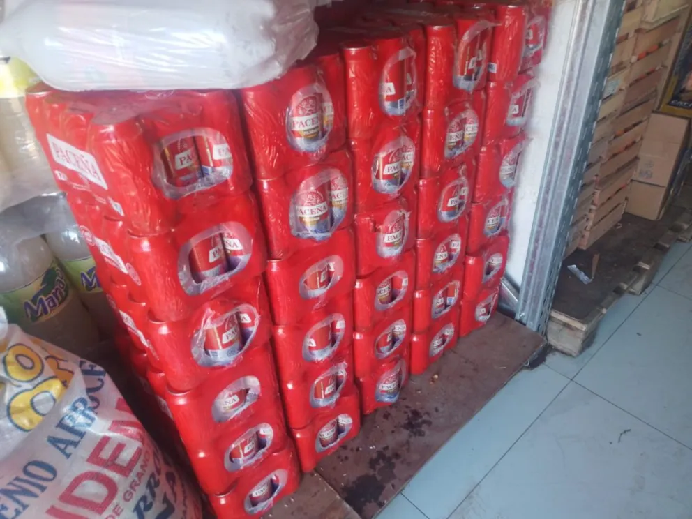 En cinco días el comercio con cervezas secuestradas deberá expedirse para recuperar el cargamento