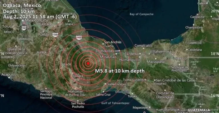 Fuerte temblor en el sur de México se sintió en varios estados y en Guatemala