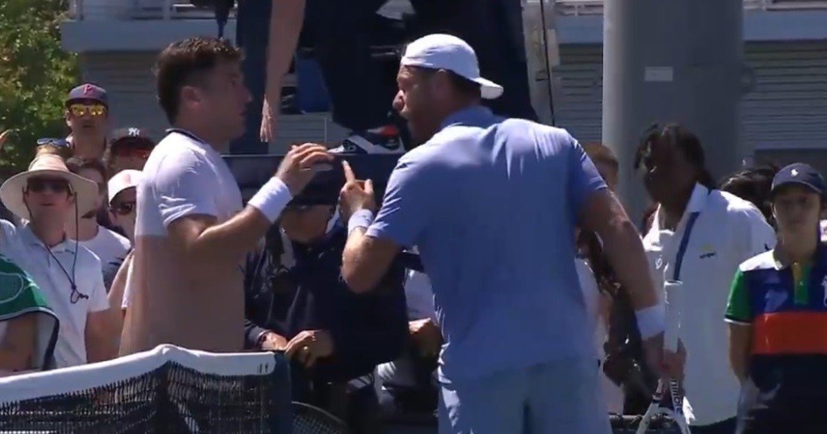 "Segundo, Francia": el feroz cruce de Federico Gómez en el US Open, cara a cara con Hugo Grenier