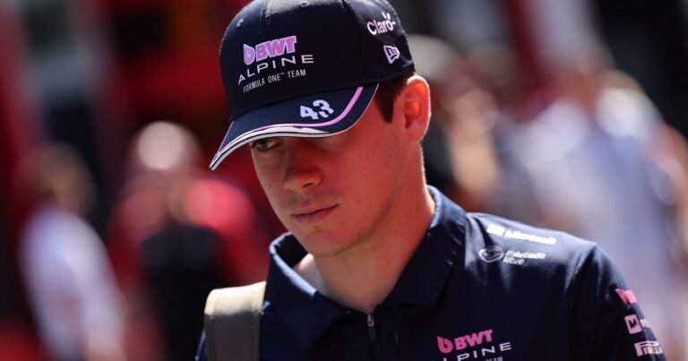 Franco Colapinto y otra decepción con el Alpine, ahora en el GP de Hungría: quedó último tras el segundo ensayo