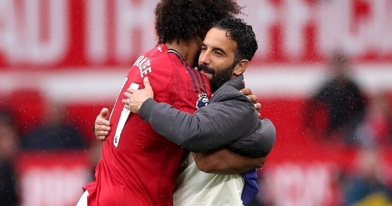 Un penal sobre el cierre para la agónica victoria del Manchester United le salvó la ropa al entrenador Rúben Amorim