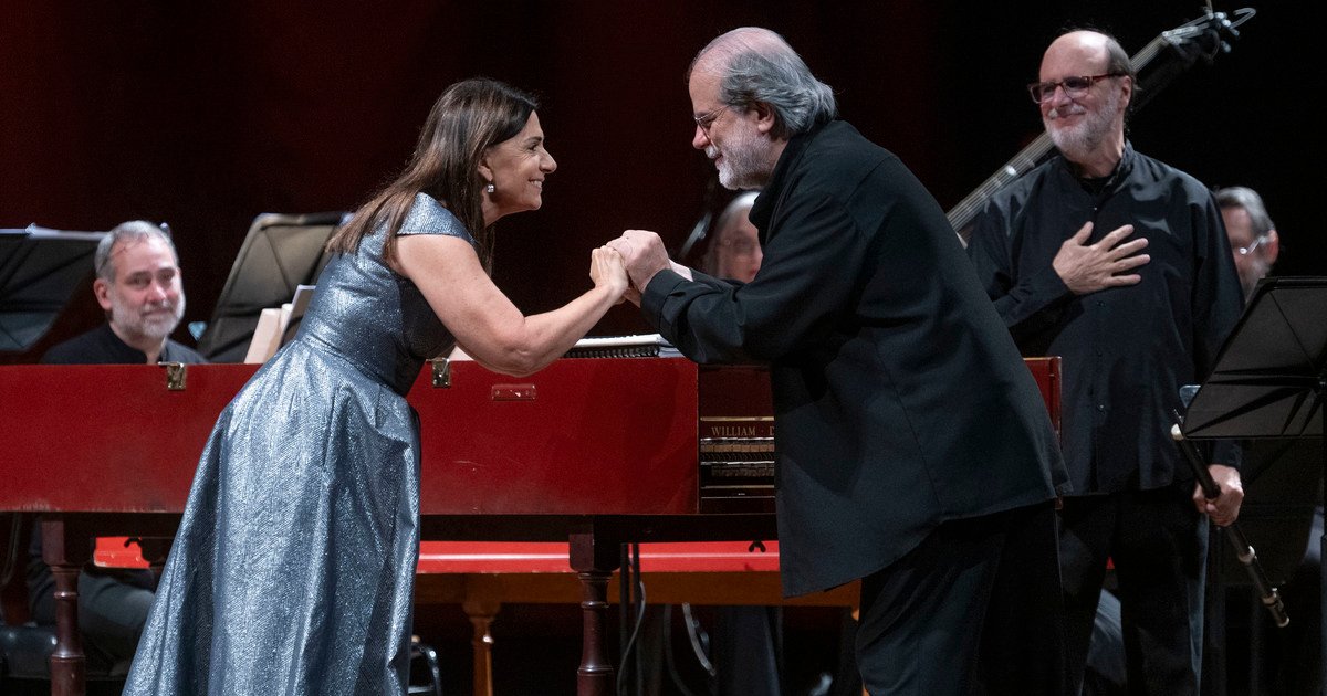 El regreso triunfal al Colón de la Orquesta Barroca Argentina, con la soprano Verónica Cangemi y el director italiano (y rosarino) Andrea Marcon Giammaria