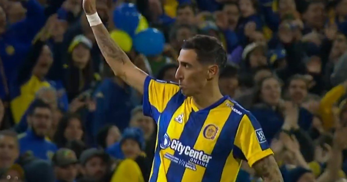 Di María y el golazo soñado para que Rosario Central le gane el clásico a Newell's: del festejo de Jorgelina Cardoso y la reacción del Ogro Fabbiani