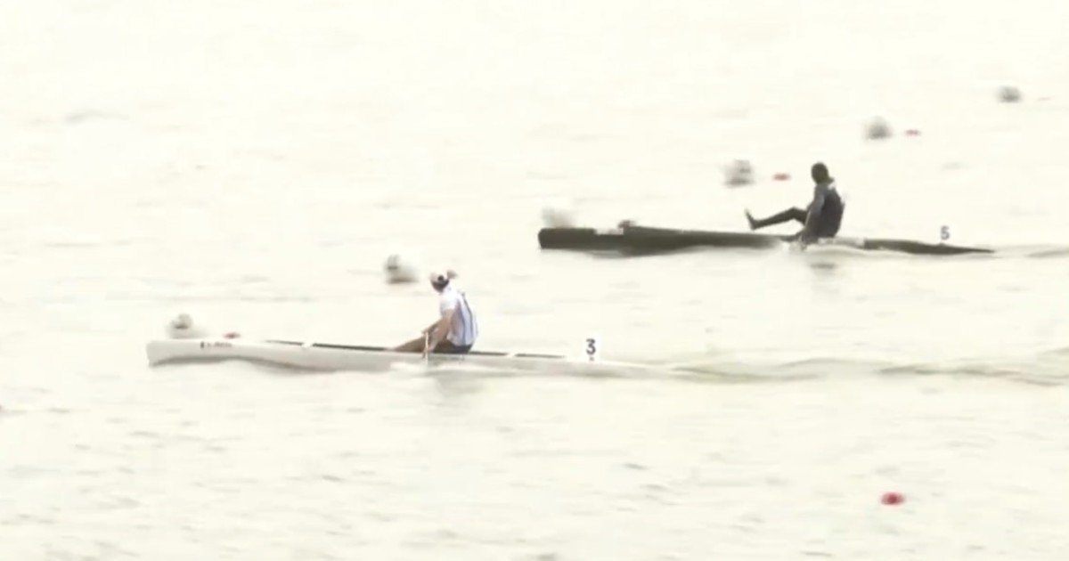 El espectacular final por foto del canotaje en los Juegos Panamericanos Junior que le dio el segundo oro al argentino Aramis Sánchez