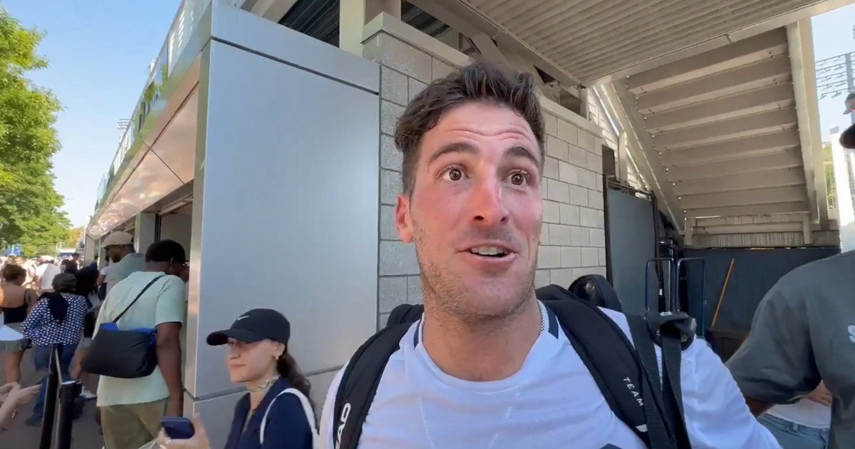 Quién es Federico Gómez, el tenista argentino que pasó de la confesión más dura a chicanearse con un francés en la qualy del US Open