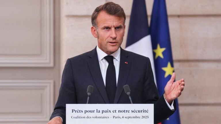 Macron asegura que las sanciones de la ONU contra Irán podrían reimponerse a finales de mes
