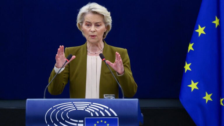 Von der Leyen propone suspensión parcial del comercio con Israel por asedio en Gaza