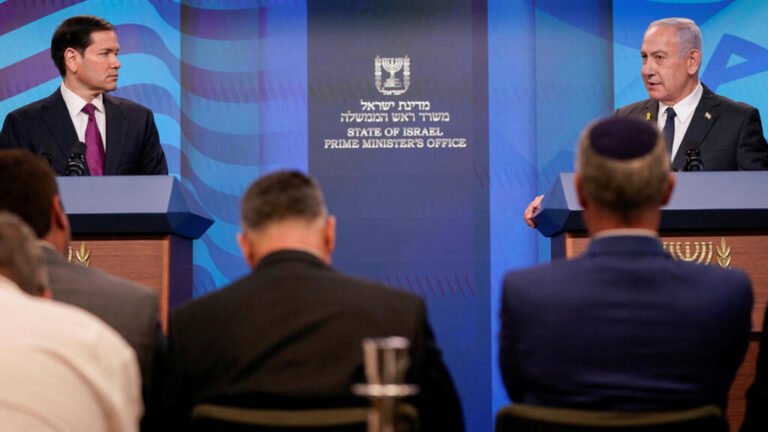 Rubio reafirma el “apoyo inquebrantable” de Estados Unidos a Israel y exige el desarme de Hamás