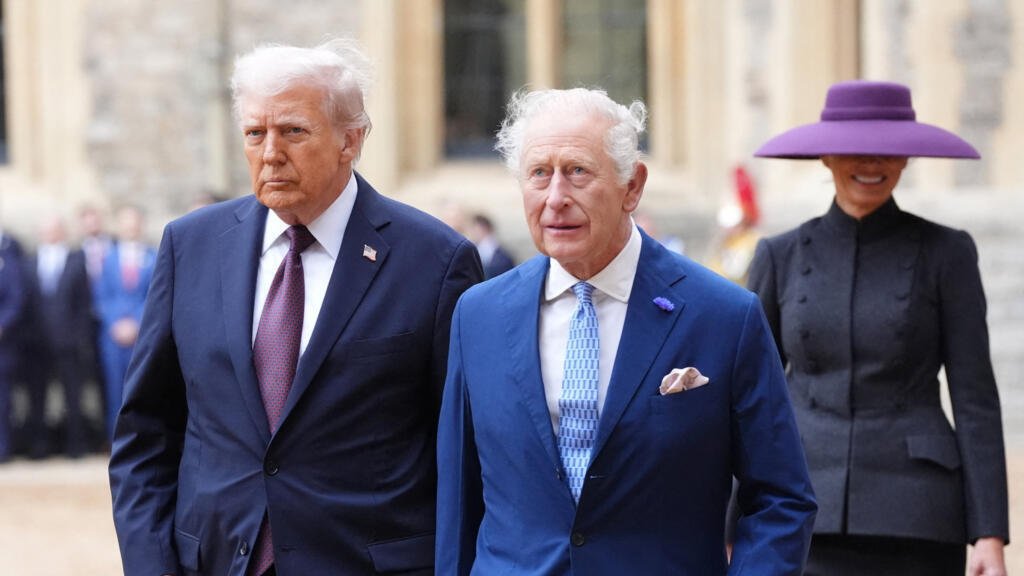 Trump llega a Windsor en una visita de Estado que combina comercio, tecnología y protocolo real