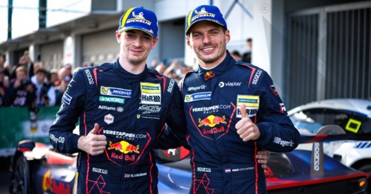 Max Verstappen "engañó" a Red Bull con Ferrari y dio cátedra en Nürburgring para ganar en su debut como piloto de carreras de GT3