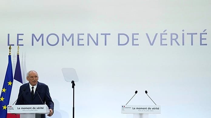 Voto de confianza y llamadas a la huelga: se espera una semana caótica en Francia