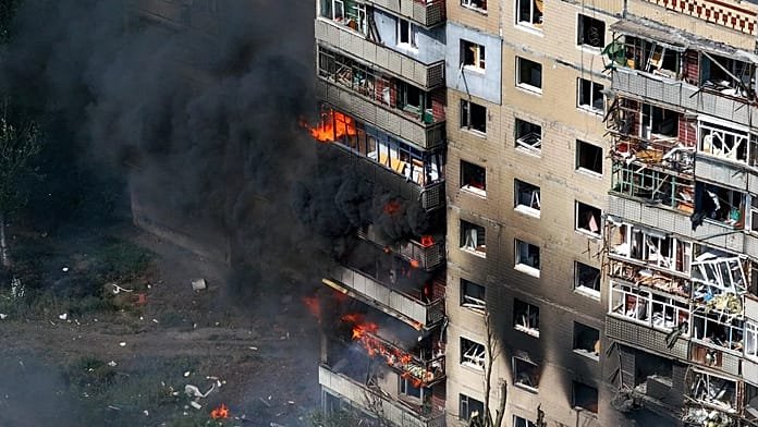 Rusia prosigue en Sumy y el Dombás su asalto aéreo contra Ucrania