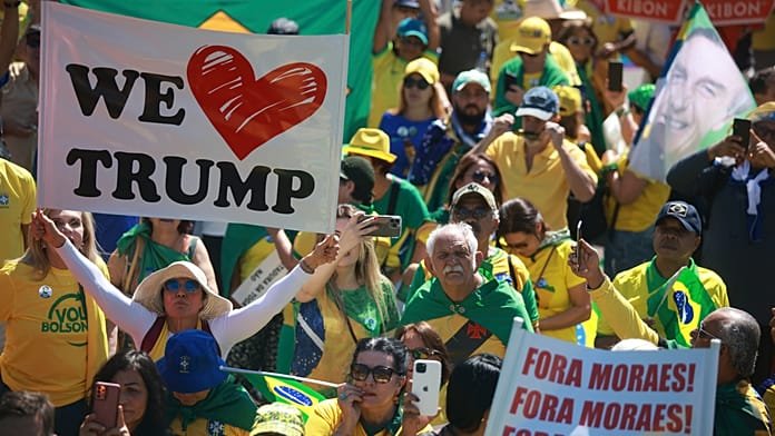 Brasil sale a la calle a manifestarse a favor y en contra de Bolsonaro