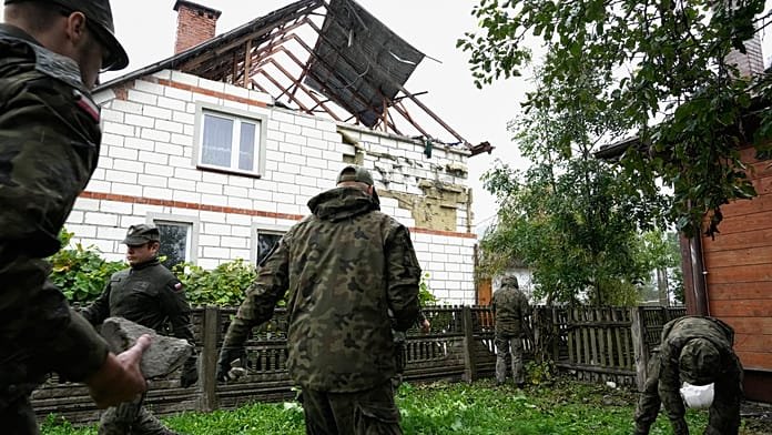 Encuentran restos de misiles y drones rusos en territorio de la Unión Europea