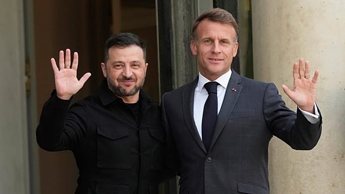 Macron acoge una cumbre en París sobre la seguridad de Ucrania