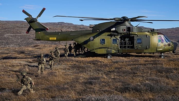 Dinamarca lidera un ejercicio de la OTAN con 550 tropas en Groenlandia