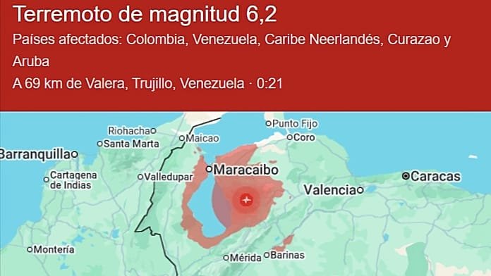 Un terremoto de 6,3 grados de magnitud sacude Venezuela dañando hospitales y puentes del Zulia