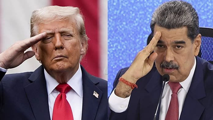 Con militares, pero sin la oposición: Las acciones de Trump "aterran y confunden" a Maduro