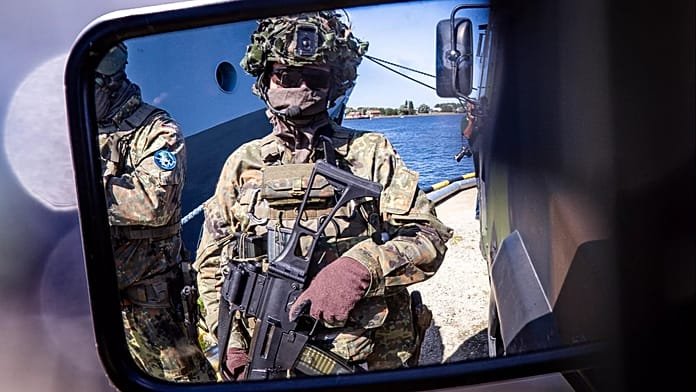 Alemania lidera las maniobras militares de la OTAN en el mar Báltico en plena tensión con Rusia