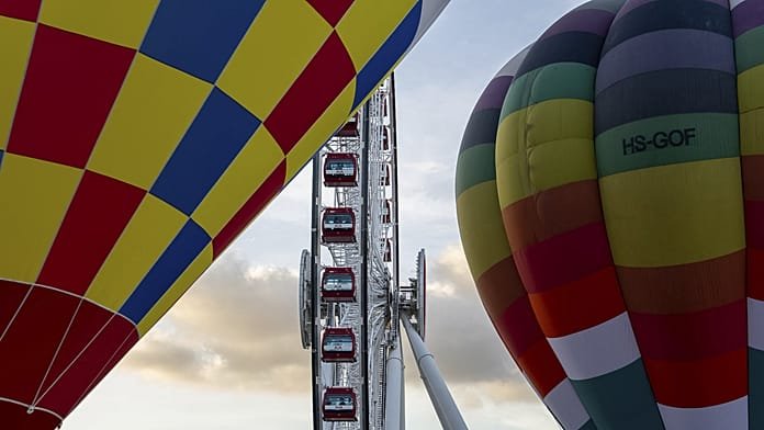 Hong Kong celebra su primer festival de globos aerostáticos