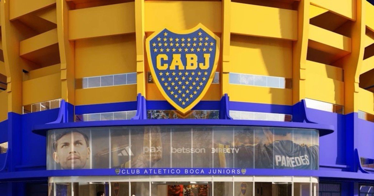 Boca remodela su histórica puerta de Brandsen 805 en la Bombonera y mostró con un video cómo quedará la obra