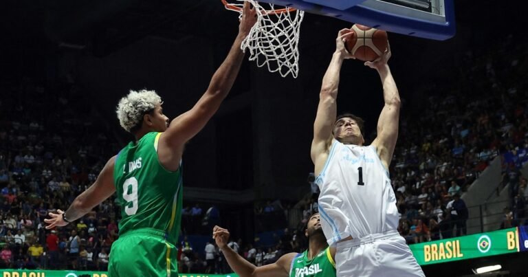 La Selección Argentina de básquet no pudo con Brasil, que por fin gritó campeón en la AmeriCup