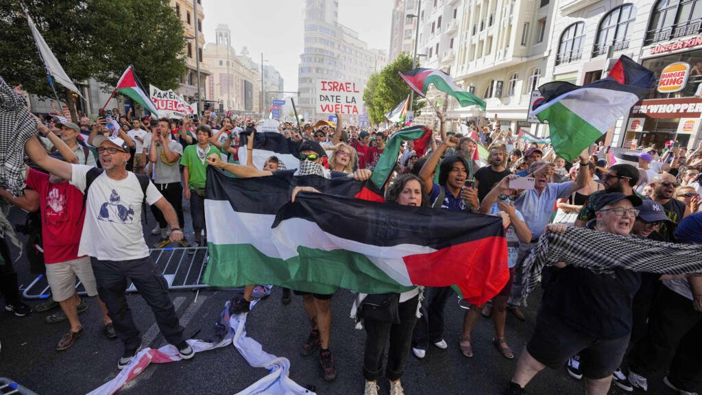 “Es el mayor episodio de solidaridad con Palestina”, dicen los colectivos que pararon La Vuelta a España