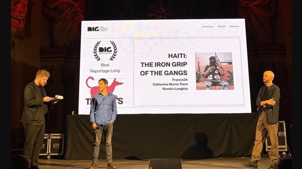 France 24 gana el Premio DIG por el documental 'Haití: el férreo control de las pandillas'