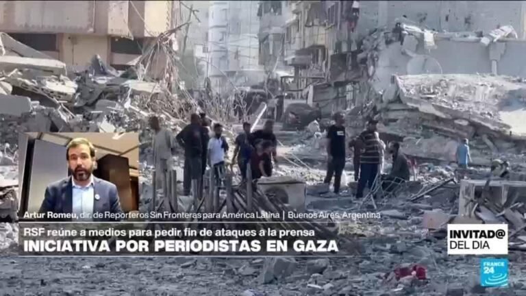 Iniciativa por periodistas en Gaza: ¿qué riesgo implica si no hay comunicadores en el enclave?