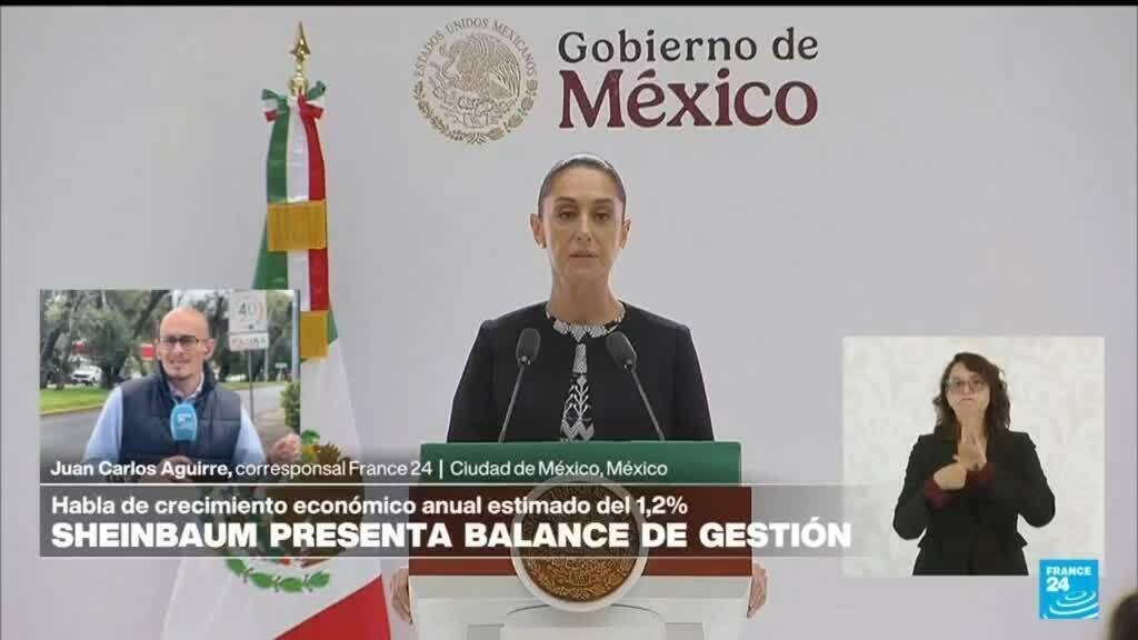 Informe desde Ciudad de México: Sheinbaum destaca logros económicos de su Gobierno