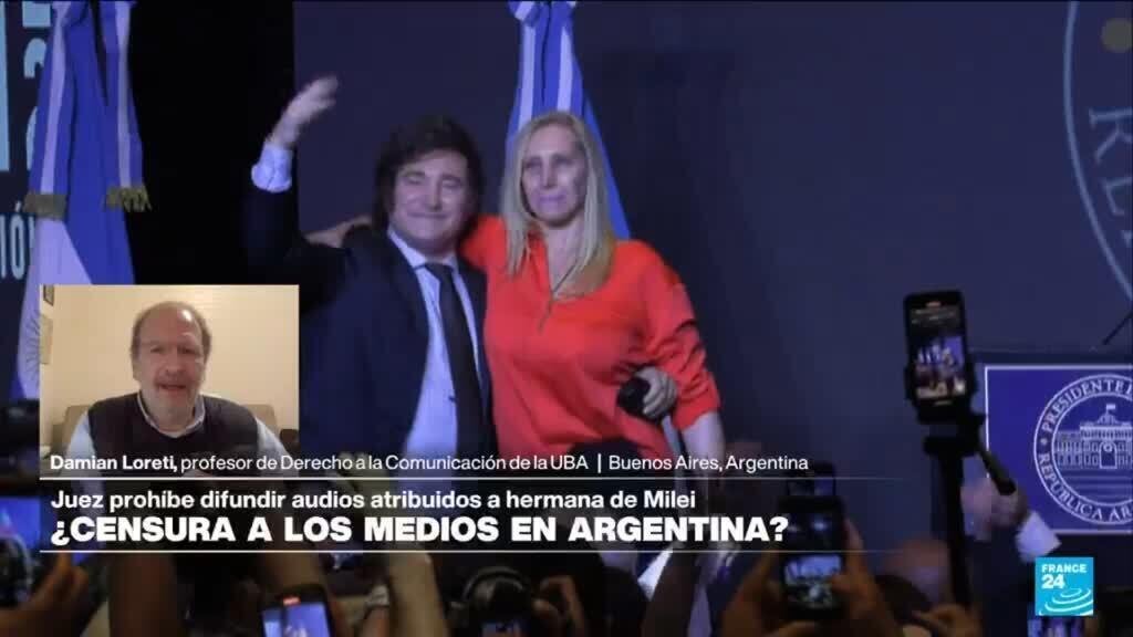 Frenar difusión de audios de hermana de Javier Milei es “anticonstitucional”: Damián Loreti