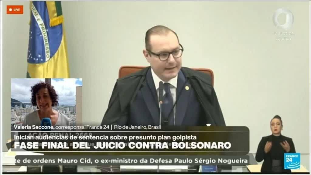 Informe desde Río: empieza fase final de juicio contra Bolsonaro
