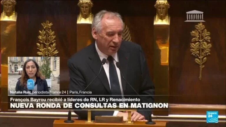 Informe desde París: Bayrou continua consultas con partidos políticos