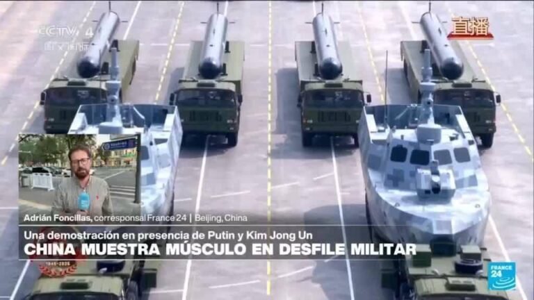 Informe desde Beijing: China hace alarde de su poderío militar con inmenso desfile