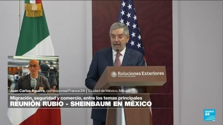 Informe desde Ciudad de México: Sheinbaum y Rubio debaten sobre migración, seguridad y comercio
