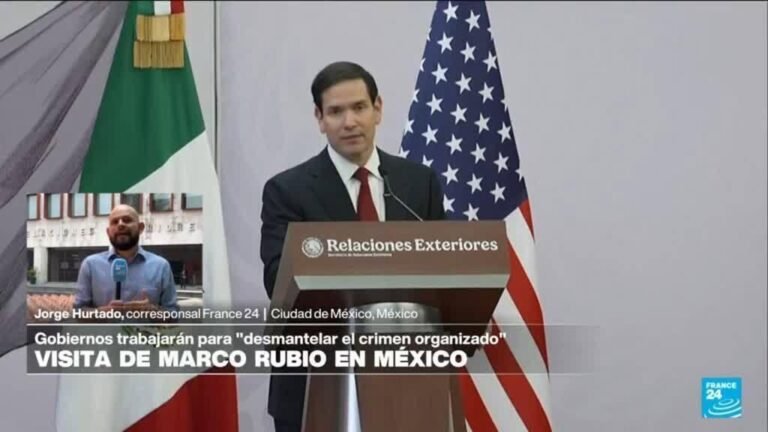 Informe desde CDMX: México y EE. UU. anuncian grupo de alto nivel tras visita de Marco Rubio