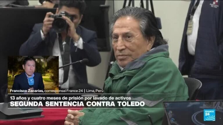 Informe desde Lima: expresidente Toledo recibe condena de 24 años de prisión por caso 'Ecoteva'