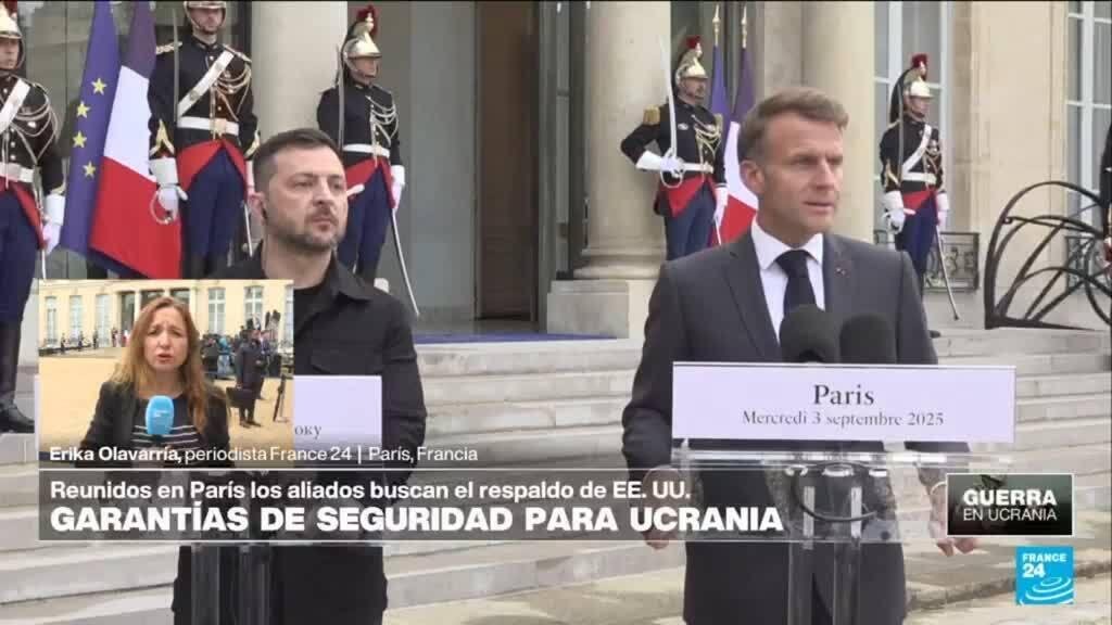 Informe desde París: líderes europeos debaten garantías de seguridad para Ucrania