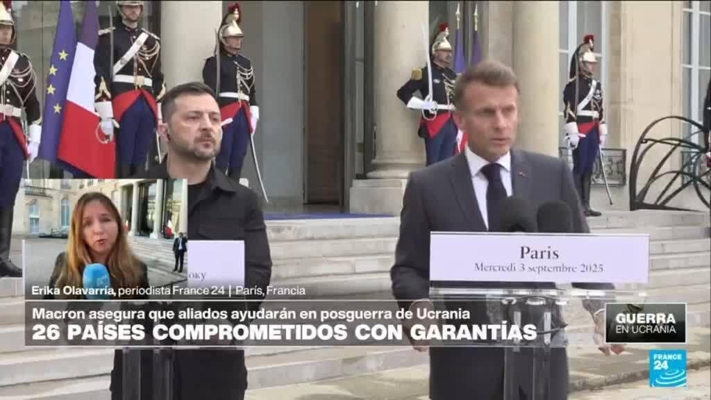 Informe desde París: 26 países aliados ayudarán en eventual posguerra de Ucrania