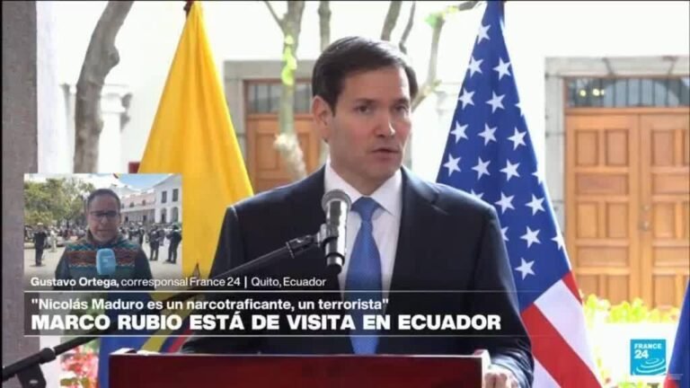 Informe desde Quito: EE. UU. ofrece 13 millones de dólares a Ecuador en cooperación de seguridad