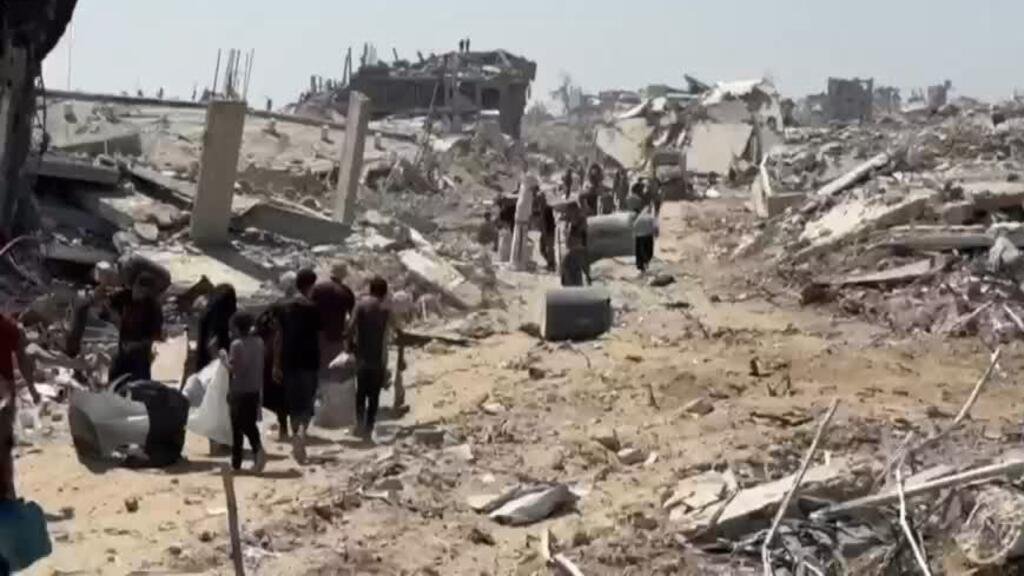 Israel avanza en Ciudad de Gaza y urge a palestinos a desplazarse a Al-Mawasi