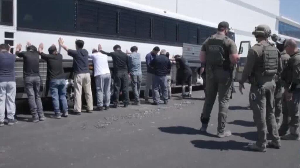 475 migrantes detenidos en fábrica de Hyundai tras operativo de ICE