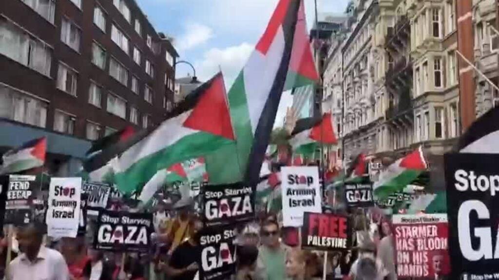 Llamados para poner fin a la guerra de Gaza y dejar de matar niños estallan en todo el mundo