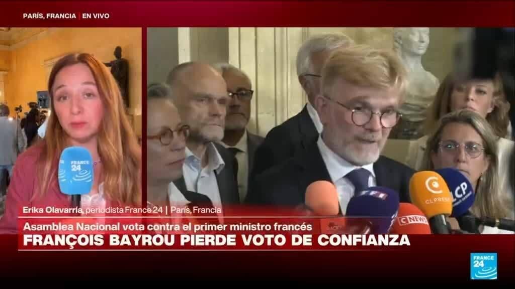 Informe desde París: las opciones de Macron tras la moción de confianza de Bayrou