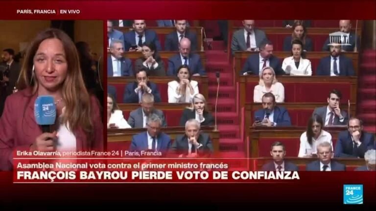 Informe desde París: Gobierno y oposición reaccionan a la caída de Bayrou
