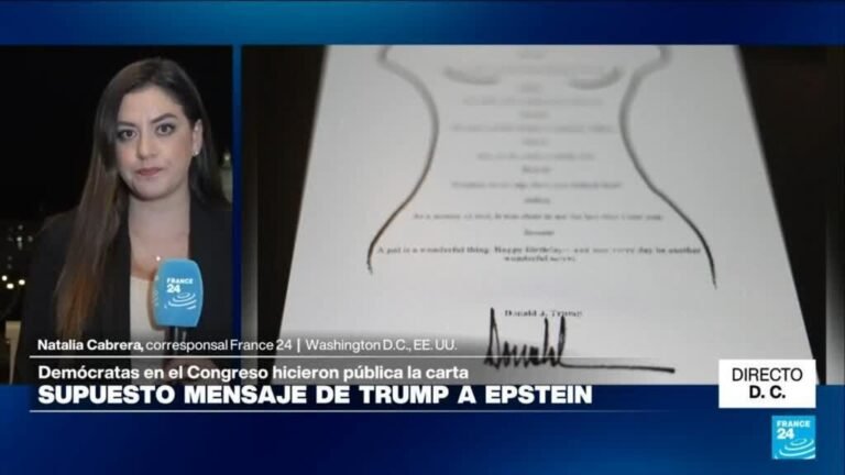 Directo D.C. y el supuesto mensaje de Trump a Epstein