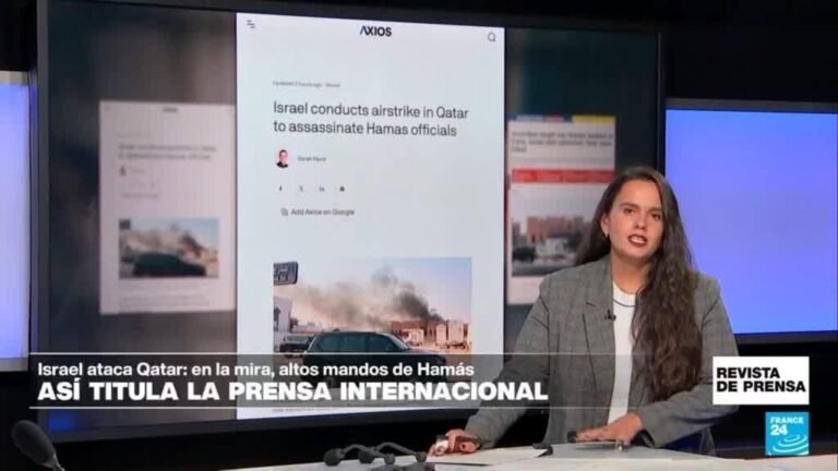 "Israel lleva a cabo un ataque aéreo en Qatar para asesinar a líderes de Hamás": 'Axios'
