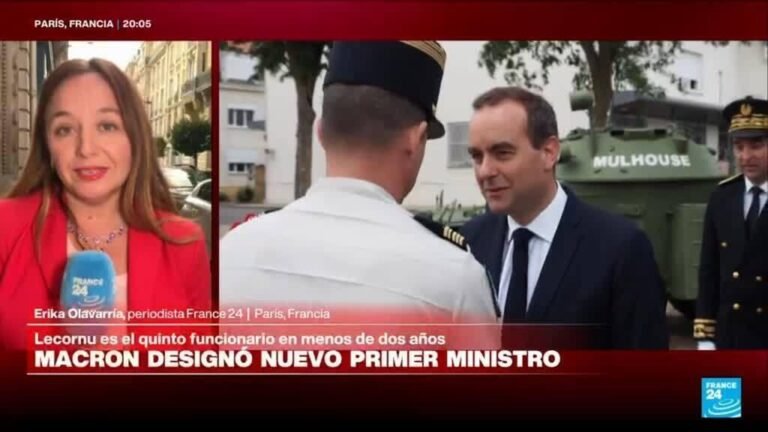 Informe desde París: Sébastien Lecornu es el nuevo primer ministro designado por Macron
